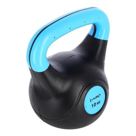 KPC10 Kettlebell kompozytowy 10 kg HMS czarno-czerwony fitness KPC10 Kettlebell kompozytowy 10 kg HMS czarno-czerwony fitness