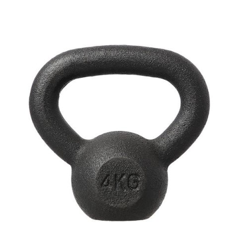 KZG04 Kettlebell żeliwny 4 kg HMS czarny KZG04 Kettlebell żeliwny 4 kg HMS czarny
