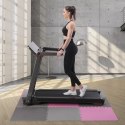 MP10 Mata puzzle 9 el. 10 mm ONE FITNESS różowo-szara