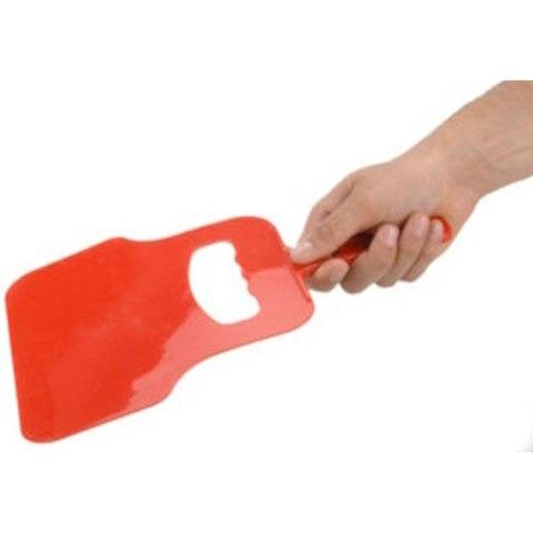 DMUCHAWA DO ROZPALANIA GRILLA KOMINKA OGNISKA RĘCZNA - CZERWONY