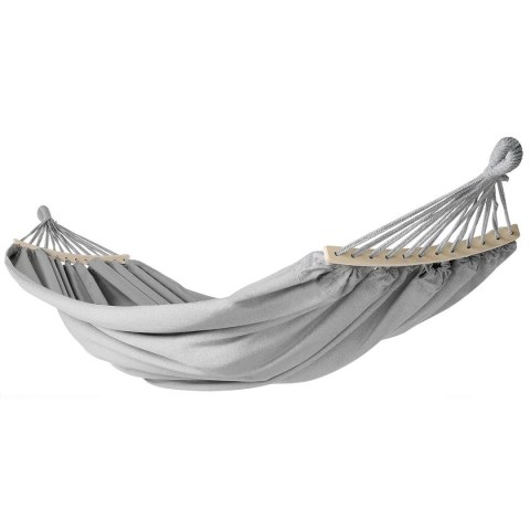 HAMAK OGRODOWY 2 OSOBOWY LUXE XXL 250x150CM Z DRĄŻKIEM I POKROWCEM SZARY 1031170 HAMAK OGRODOWY 2 OSOBOWY LUXE XXL 250x150CM Z DRĄŻKIEM I POKROWCEM SZARY 1031170
