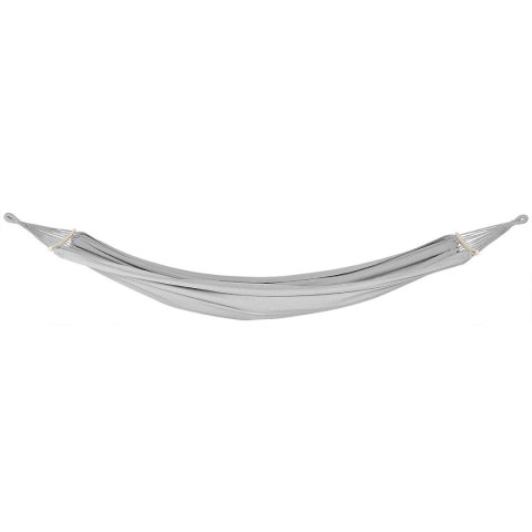 HAMAK OGRODOWY 2 OSOBOWY LUXE XXL 250x150CM Z DRĄŻKIEM I POKROWCEM SZARY 1031170 HAMAK OGRODOWY 2 OSOBOWY LUXE XXL 250x150CM Z DRĄŻKIEM I POKROWCEM SZARY 1031170