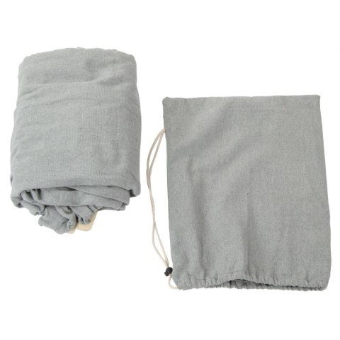 HAMAK OGRODOWY 2 OSOBOWY LUXE XXL 250x150CM Z DRĄŻKIEM I POKROWCEM SZARY 1031170 HAMAK OGRODOWY 2 OSOBOWY LUXE XXL 250x150CM Z DRĄŻKIEM I POKROWCEM SZARY 1031170