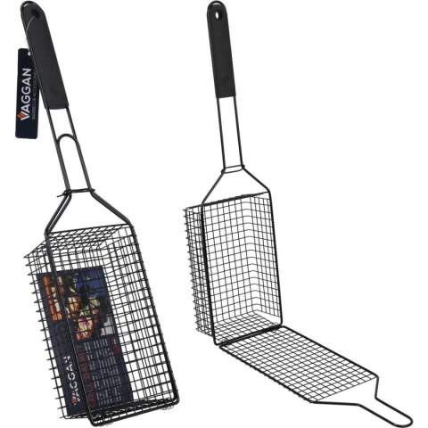 KOSZYK GRILLOWY CZARNY 54x14x8CM