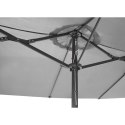 PARASOL OGRODOWY XXXL 2.7x4.6M SZARY SASKA GARDEN