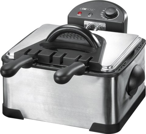 Frytownica Clatronic FR 3195 (4 l; 2000W; kolor inox) Frytownica Clatronic FR 3195 (4 l; 2000W; kolor inox)
