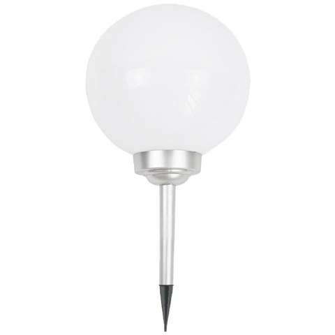 LAMPA SOLARNA KULA MLECZNA 30x62CM LAMPA SOLARNA KULA MLECZNA 30x62CM