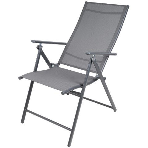 KRZESŁO OGRODOWE 57x68x106CM 2xTEXTLINE 7-POZYCYJNE KPL.2SZT KRZESŁO OGRODOWE 57x68x106CM 2xTEXTLINE 7-POZYCYJNE KPL.2SZT