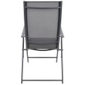 KRZESŁO OGRODOWE 57x68x106CM 2xTEXTLINE 7-POZYCYJNE KPL.2SZT