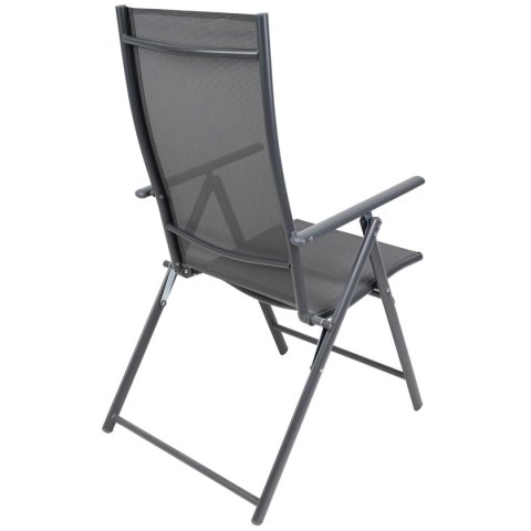 KRZESŁO OGRODOWE 57x68x106CM 2xTEXTLINE 7-POZYCYJNE KPL.2SZT KRZESŁO OGRODOWE 57x68x106CM 2xTEXTLINE 7-POZYCYJNE KPL.2SZT