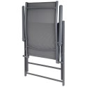 KRZESŁO OGRODOWE 57x68x106CM 2xTEXTLINE 7-POZYCYJNE KPL.2SZT