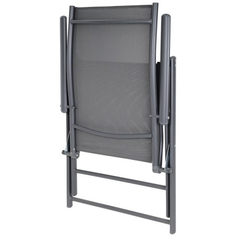 KRZESŁO OGRODOWE 57x68x106CM 2xTEXTLINE 7-POZYCYJNE KPL.2SZT KRZESŁO OGRODOWE 57x68x106CM 2xTEXTLINE 7-POZYCYJNE KPL.2SZT