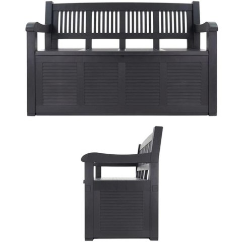ŁAWKA SKRZYNIA OGRODOWA 2W1 130x60x85CM ŁAWKA SKRZYNIA OGRODOWA 2W1 130x60x85CM