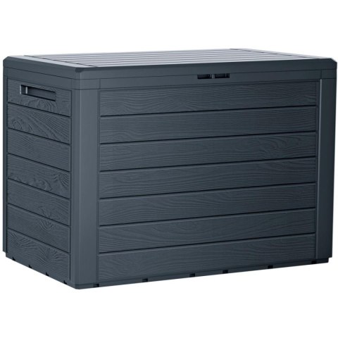 SKRZYNIA OGRODOWA 190L ANTRACYT WOODEBOX SKRZYNIA OGRODOWA 190L ANTRACYT WOODEBOX