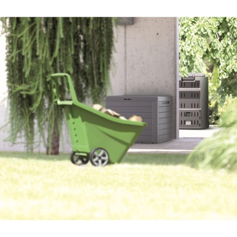 SKRZYNIA OGRODOWA 190L BRĄZ WOODEBOX SKRZYNIA OGRODOWA 190L BRĄZ WOODEBOX