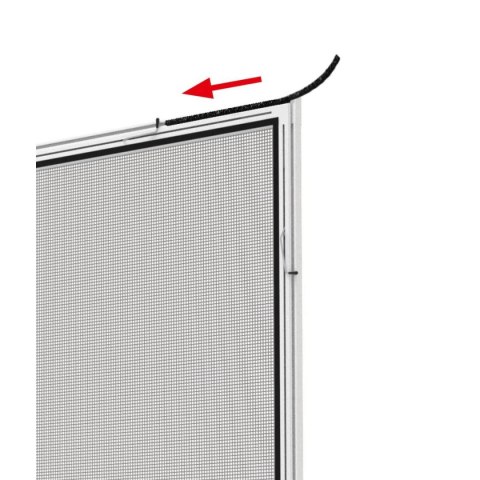 MOSKITIERA OKNO ALU 100X120 BRĄZ MOSKITIERA OKNO ALU 100X120 BRĄZ