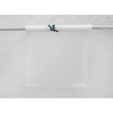 SZKLARNIA TUNEL OGRODOWY 200X300X200CM PE KONTRUKCJA STAL BIAŁA SZKLARNIA TUNEL OGRODOWY 200X300X200CM PE KONTRUKCJA STAL BIAŁA