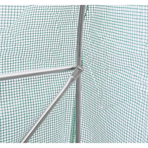 Szklarnia tunel ogrodowy 200x300x200 cm PE stalowa zielona 6m² Szklarnia tunel ogrodowy 200x300x200 cm PE stalowa zielona 6m²