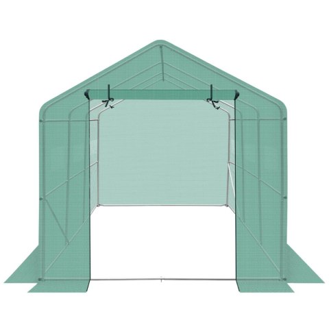SZKLARNIA TUNEL OGRODOWY 200x350x200CM PE KONSTRUKCJA STAL ZIELONA SZKLARNIA TUNEL OGRODOWY 200x350x200CM PE KONSTRUKCJA STAL ZIELONA