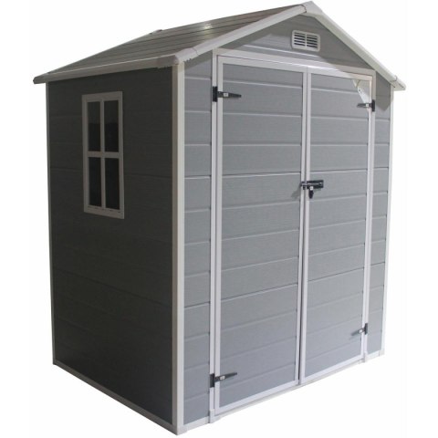 DOMEK OGRODOWY NARZĘDZIOWY PVC 181x135x210CM DOMEK OGRODOWY NARZĘDZIOWY PVC 181x135x210CM