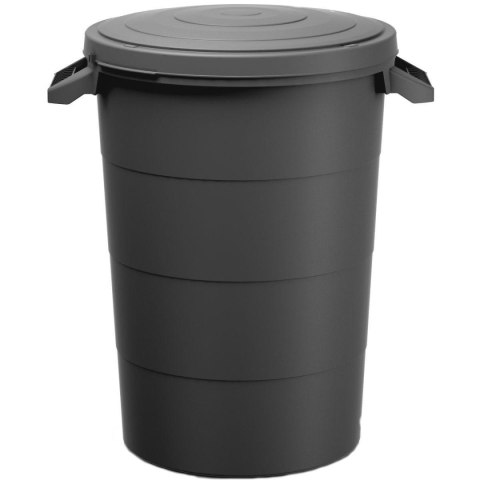 KOSZ POJEMNIK OGRODOWY SMOOTH 80L CZARNY RECYKLING KEDEN KOSZ POJEMNIK OGRODOWY SMOOTH 80L CZARNY RECYKLING KEDEN