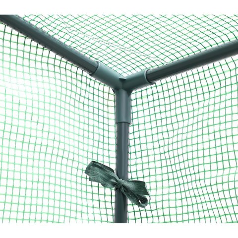 SZKLARNIA DO POMIDORÓW OGÓRKÓW 200x77x168-150CM PE ZIELONA SZKLARNIA DO POMIDORÓW OGÓRKÓW 200x77x168-150CM PE ZIELONA
