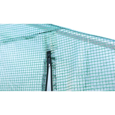 SZKLARNIA TUNEL OGRODOWY 300x600x200CM PE KONSTRUKCJA STAL ZIELONY SZKLARNIA TUNEL OGRODOWY 300x600x200CM PE KONSTRUKCJA STAL ZIELONY