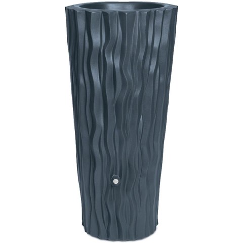 ZBIORNIK POJEMNIK NA WODĘ DESZCZÓWKĘ ALANA FLOWER 160L ANTRACYT ZBIORNIK POJEMNIK NA WODĘ DESZCZÓWKĘ ALANA FLOWER 160L ANTRACYT