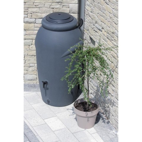 ZBIORNIK POJEMNIK NA WODĘ DESZCZÓWKĘ AQUACAN 210L SZARY ZBIORNIK POJEMNIK NA WODĘ DESZCZÓWKĘ AQUACAN 210L SZARY