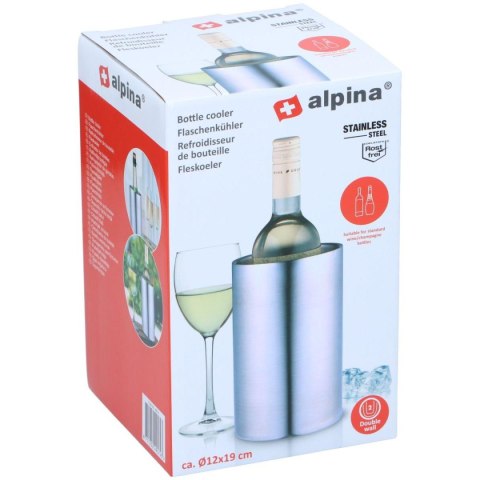 SCHŁADZACZ DO BUTELEK COOLER ŚR 12CM 1,6L ALPINA SCHŁADZACZ DO BUTELEK COOLER ŚR 12CM 1,6L ALPINA