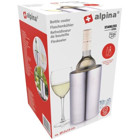SCHŁADZACZ DO BUTELEK COOLER ŚR 12CM 1,6L ALPINA SCHŁADZACZ DO BUTELEK COOLER ŚR 12CM 1,6L ALPINA