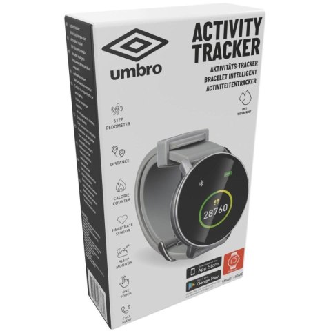 OPASKA ZEGAREK MONITORUJĄCY SREBRNY OKRĄGŁY UMBRO OPASKA ZEGAREK MONITORUJĄCY SREBRNY OKRĄGŁY UMBRO