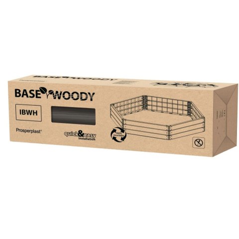 GRZĄDKA RABATKA OGRODOWA OBRZEŻE BASE WOOD ANTRACYT GRZĄDKA RABATKA OGRODOWA OBRZEŻE BASE WOOD ANTRACYT
