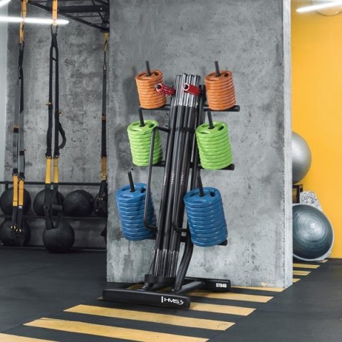 ZESTAW TRAINING PUMP SBP22 SZTANGA 10 x 20 KG (200 KG) + STOJAK STR40 HMS ZESTAW TRAINING PUMP SBP22 SZTANGA 10 x 20 KG (200 KG) + STOJAK STR40 HMS