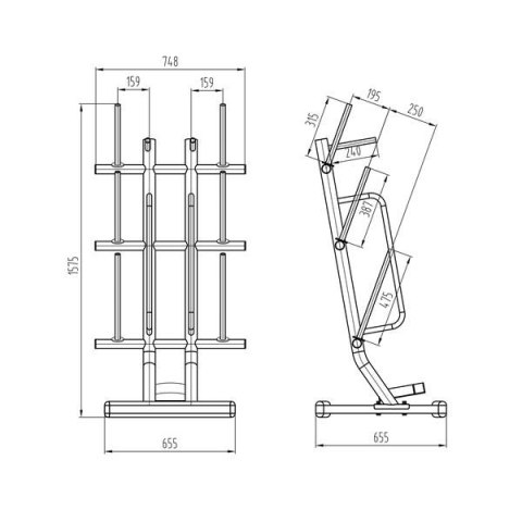 ZESTAW TRAINING PUMP SBP22 SZTANGA 10 x 20 KG (200 KG) + STOJAK STR40 HMS ZESTAW TRAINING PUMP SBP22 SZTANGA 10 x 20 KG (200 KG) + STOJAK STR40 HMS