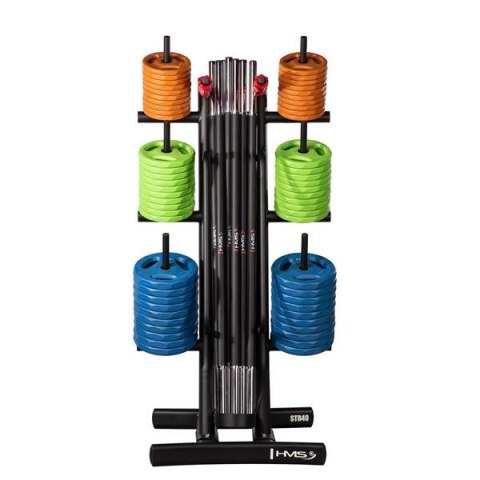 ZESTAW TRAINING PUMP SBP22 SZTANGA 10 x 20 KG (200 KG) + STOJAK STR40 HMS ZESTAW TRAINING PUMP SBP22 SZTANGA 10 x 20 KG (200 KG) + STOJAK STR40 HMS