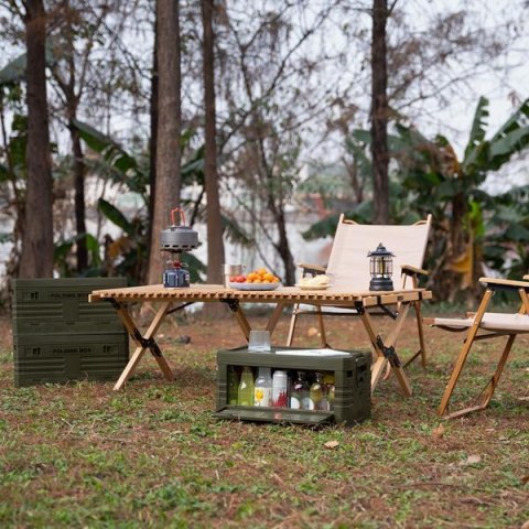 NCB4004 SKŁADANA SKRZYNIA KEMPINGOWA Z POKRYWĄ ZIELONA 50L NILS CAMP NCB4004 SKŁADANA SKRZYNIA KEMPINGOWA Z POKRYWĄ ZIELONA 50L NILS CAMP