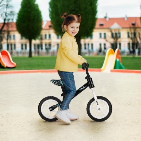 RB134 ROWEREK BIEGOWY CZARNY KOŁA 10'' NILS FUN RB134 ROWEREK BIEGOWY CZARNY KOŁA 10'' NILS FUN