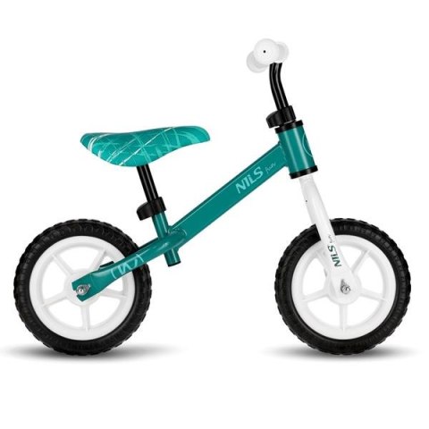 RB134 Rowerek Biegowy ZIELONY KOŁA 10" NILS FUN Idealny dla Dzieci! RB134 Rowerek Biegowy ZIELONY KOŁA 10" NILS FUN Idealny dla Dzieci!