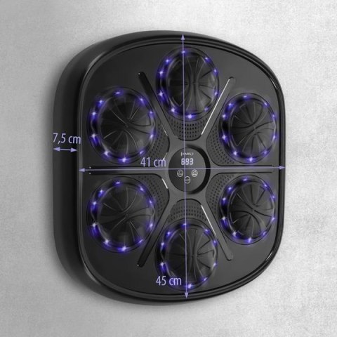 TB03 ELEKTRONICZNA TARCZA BOKSERSKA BLUETOOTH Z MUZYKĄ I RĘKAWICAMI HMS TB03 ELEKTRONICZNA TARCZA BOKSERSKA BLUETOOTH Z MUZYKĄ I RĘKAWICAMI HMS