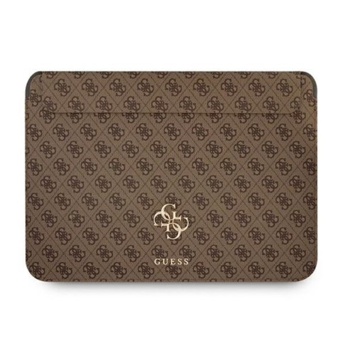 Guess 4G Big Metal Logo Computer Sleeve - Etui na notebooka 13" (brązowy) Guess 4G Big Metal Logo Computer Sleeve - Etui na notebooka 13" (brązowy)