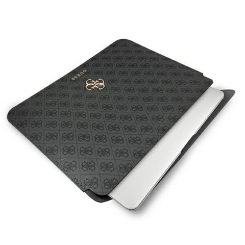 Guess 4G Big Metal Logo Computer Sleeve - Etui na notebooka 13" (czarny) Guess 4G Big Metal Logo Computer Sleeve - Etui na notebooka 13" (czarny)