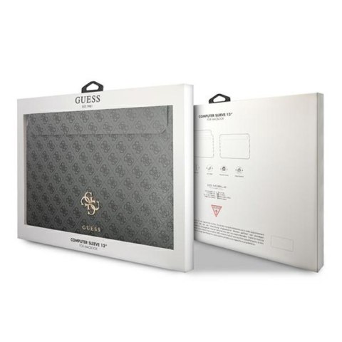 Guess 4G Big Metal Logo Computer Sleeve - Etui na notebooka 13" (czarny) Guess 4G Big Metal Logo Computer Sleeve - Etui na notebooka 13" (czarny)