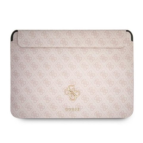 Guess 4G Big Metal Logo Computer Sleeve - Etui na notebooka 13" (różowy) Guess 4G Big Metal Logo Computer Sleeve - Etui na notebooka 13" (różowy)