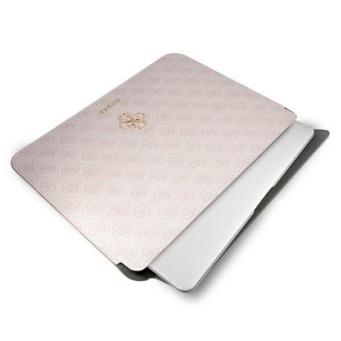 Guess 4G Big Metal Logo Computer Sleeve - Etui na notebooka 13" (różowy) Guess 4G Big Metal Logo Computer Sleeve - Etui na notebooka 13" (różowy)