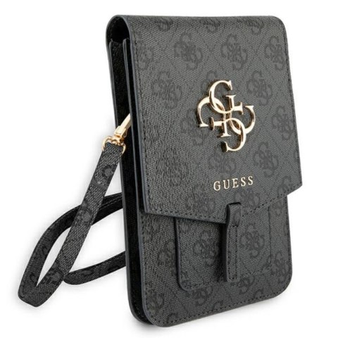 Guess 4G Big Metal Logo Phone Bag - Torba z przegrodą na smartfona (czarny) Guess 4G Big Metal Logo Phone Bag - Torba z przegrodą na smartfona (czarny)