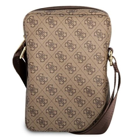 Guess 4G Big Metal Logo Tablet Bag - Torba na tablet 10" (brązowy) Guess 4G Big Metal Logo Tablet Bag - Torba na tablet 10" (brązowy)
