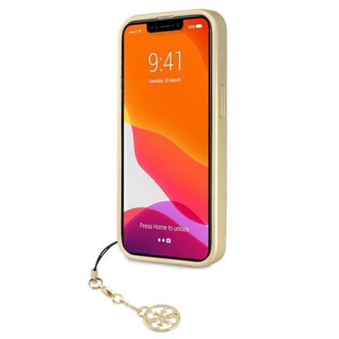 Guess 4G Charms Collection - Etui iPhone 13 Pro Max (szary) Guess 4G Charms Collection - Etui iPhone 13 Pro Max (szary)