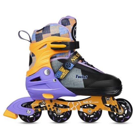 NA13810 ŁYŻWOROLKI TWIST ŻÓŁTE ROZM. L (39-42)-DYNAMICZNA JAZDA W KOMFORCIE NA13810 ŁYŻWOROLKI TWIST ŻÓŁTE ROZM. L (39-42)-DYNAMICZNA JAZDA W KOMFORCIE