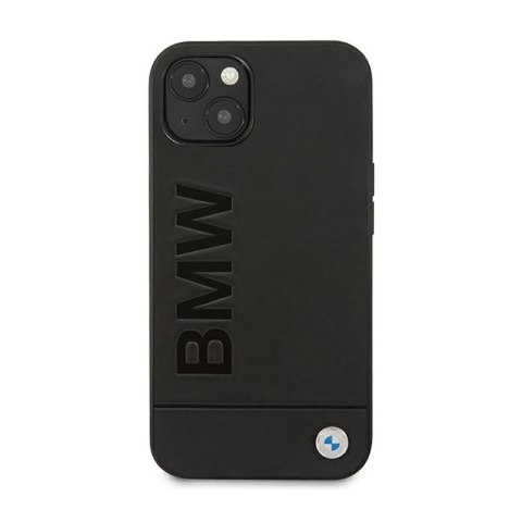 BMW Leather Hot Stamp - Etui iPhone 14 Plus (Czarny) BMW Leather Hot Stamp - Etui iPhone 14 Plus (Czarny)